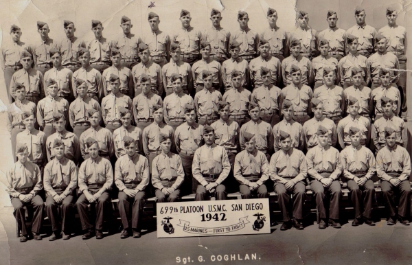 1942,Marine Corps Base San Diego ,Platoon 699