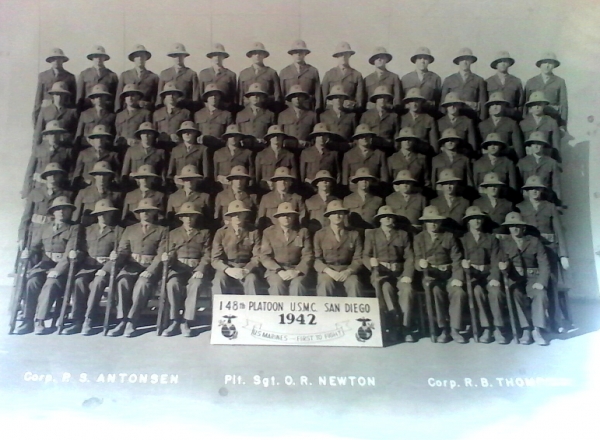 1942,Marine Corps Base San Diego,Platoon 148