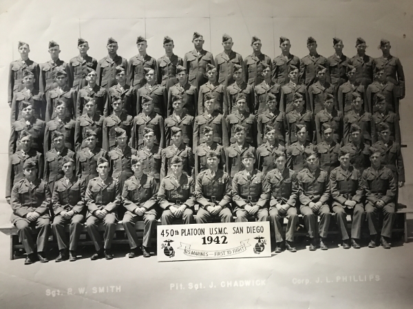 1942,Marine Corps Base San Diego,Platoon 450