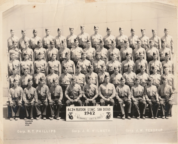 1942,Marine Corps Base San Diego,Platoon 462