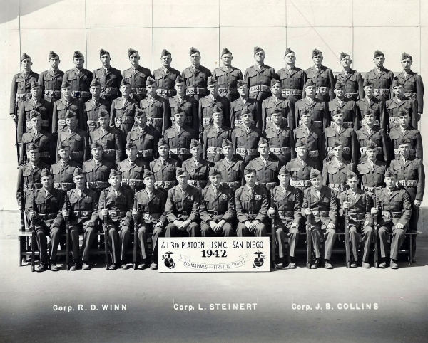 1942,Marine Corps Base San Diego,Platoon 613