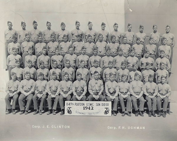 1942,Marine Corps Base San Diego,Platoon 849