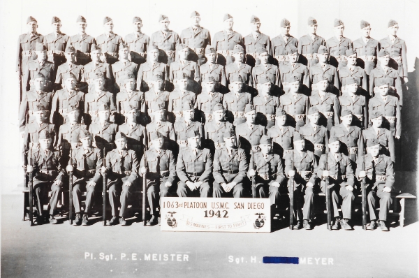 1942,MCRD San Diego,Platoon 1063