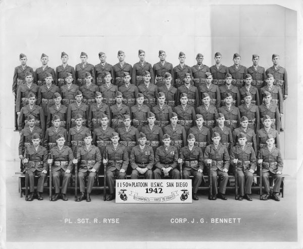 1942,MCRD San Diego,Platoon 1150