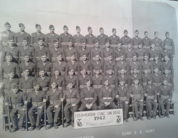 1942,MCRD San Diego,Platoon 1252