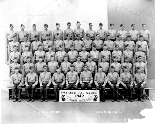 1942,MCRD San Diego,Platoon 798