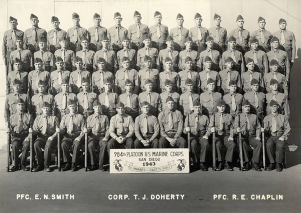 1943,MCRD San Diego, 984th Training Platoon