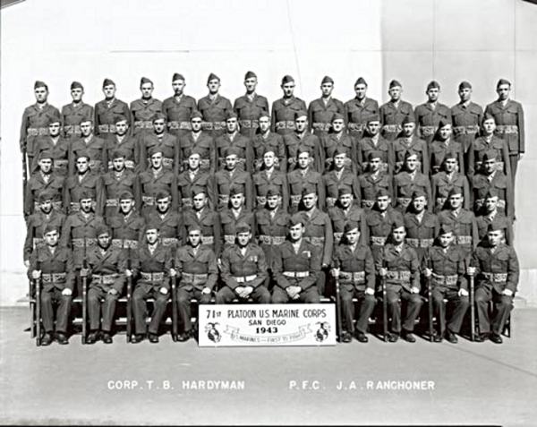 1943,MCRD San Diego,Platoon 71