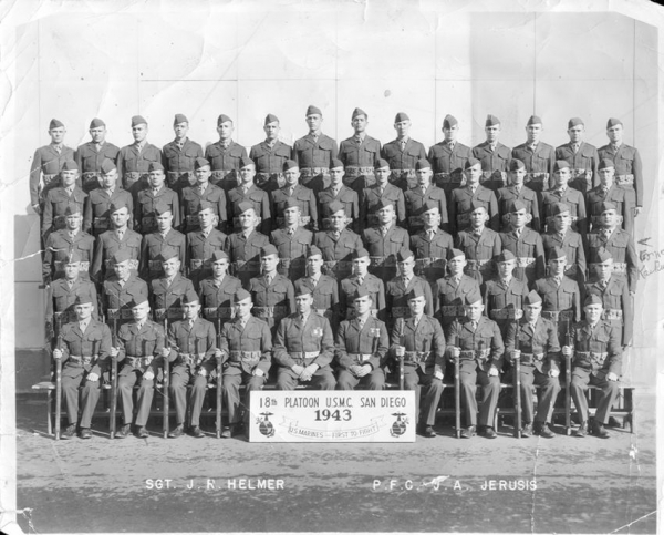 1943,MCRD San Diego,Platoon 18