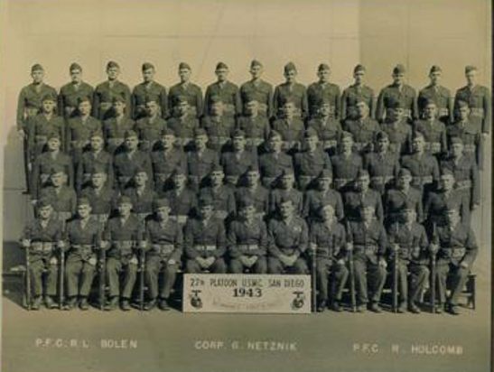 1943,MCRD San Diego,Platoon 27