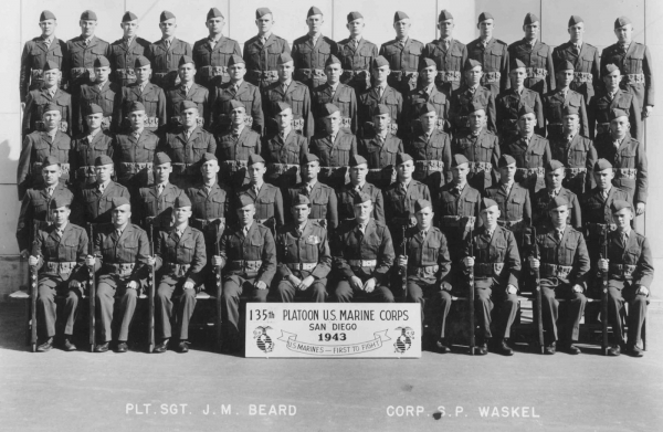 1943,MCRD San Diego,Platoon 135
