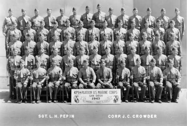 1943,MCRD San Diego,Platoon 495