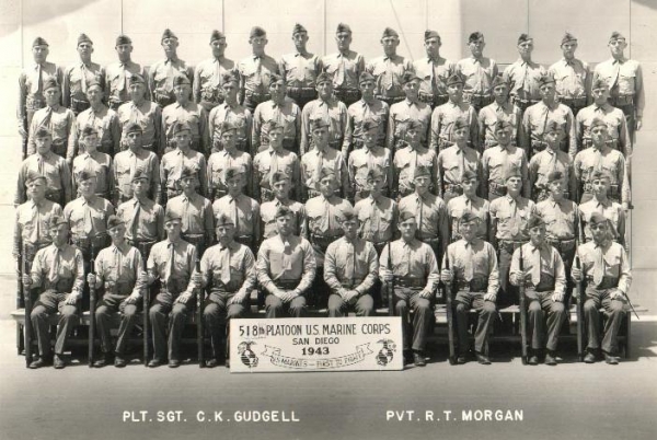 1943,MCRD San Diego,Platoon 518
