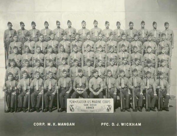 1943,MCRD San Diego,Platoon 924