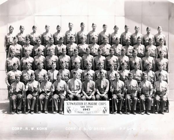 1943,Marine Corps Base San Diego,Platoon 379