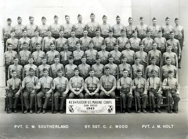 1943,Marine Corps Base San Diego,Platoon 413
