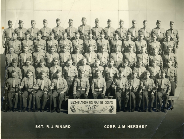 1943,MCRD San Diego,Platoon 882