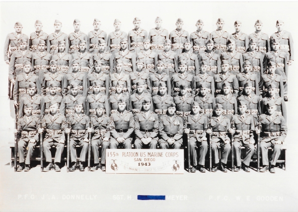 1943,MCRD San Diego,Platoon 155