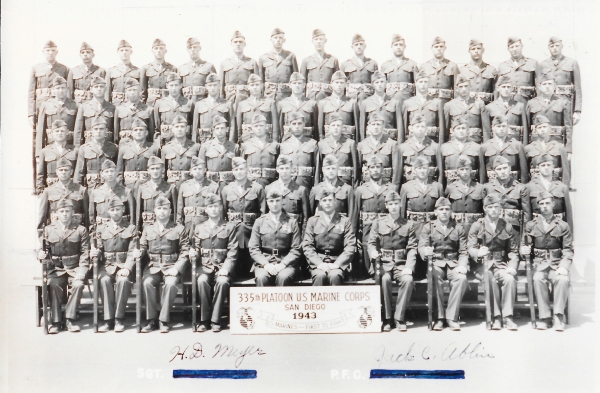 1943,MCRD San Diego,Platoon 335