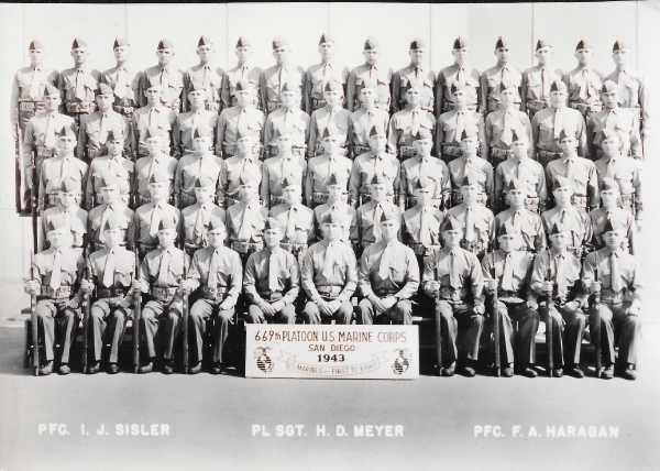 1943,MCRD San Diego,Platoon 669