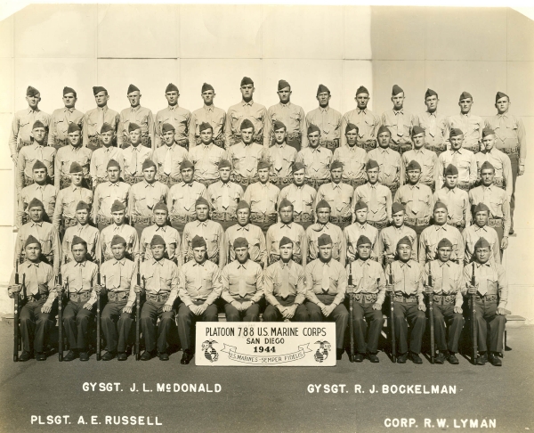 1944,MCRD San Diego,Platoon 788