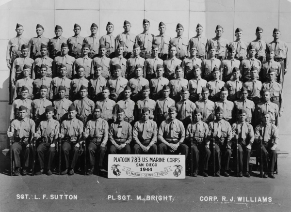 1944,MCRD San Diego,Platoon 783