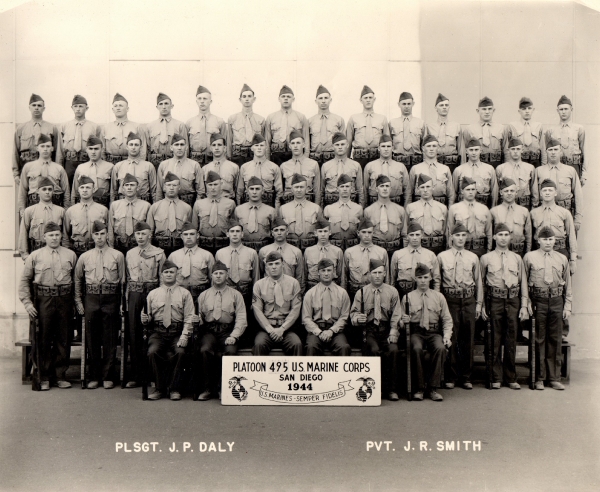 1944,Marine Corps Base San Diego,Platoon 495