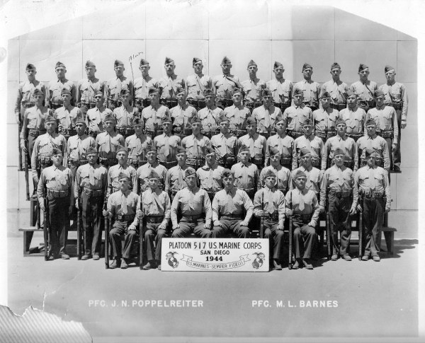 1944,Marine Corps Base San Diego,Platoon 517