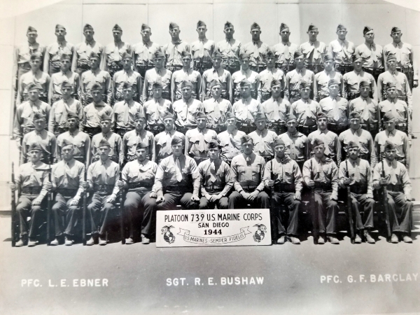 1944,Marine Corps Base San Diego,Platoon 739
