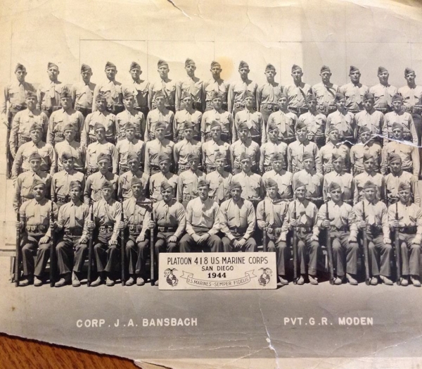 1944,MCRD San Diego,Platoon 418