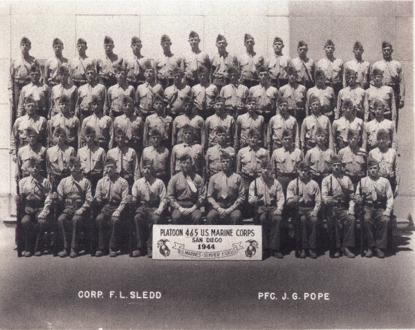 1944,MCRD San Diego,Platoon 465