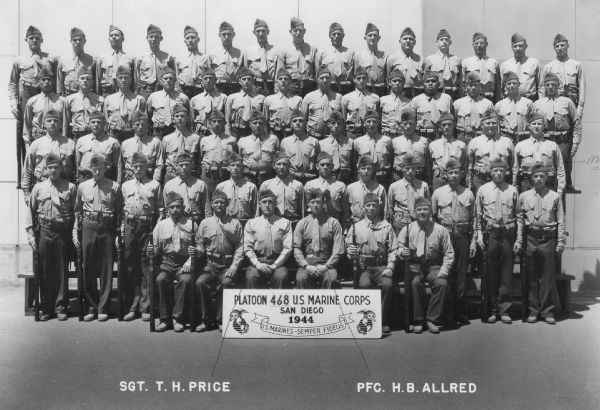 1944,MCRD San Diego,Platoon 468