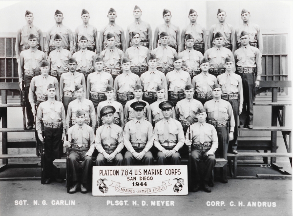 1944,MCRD San Diego,Platoon 784