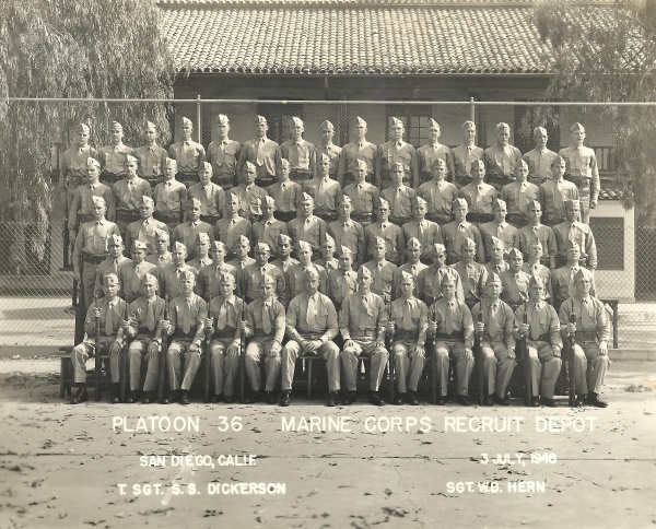 1948,MCRD San Diego,Platoon 36