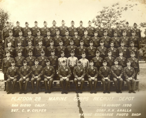 1950,MCRD San Diego,Platoon 28