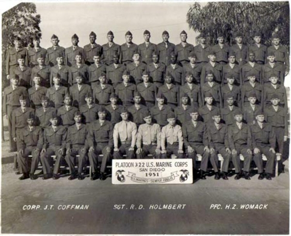 1951,MCRD San Diego,Platoon 322