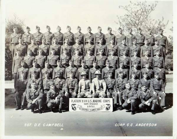1951, MCRD San Diego, Platoon 228