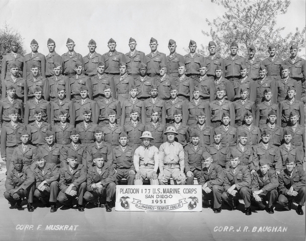 1951,MCRD San Diego,Platoon 177