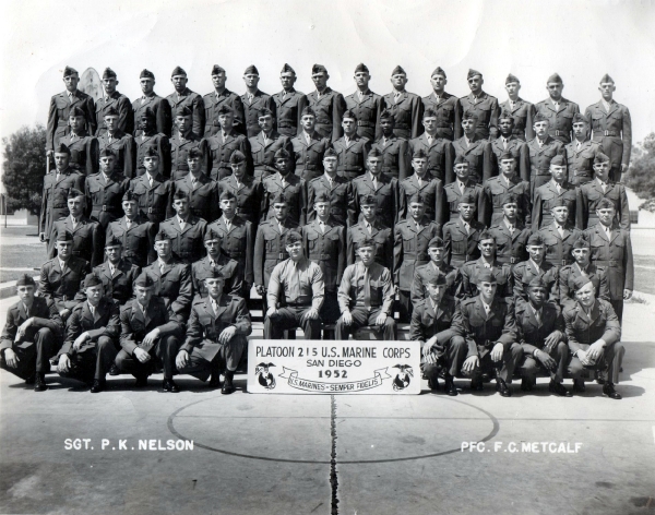 1952,MCRD San Diego,Platoon 215