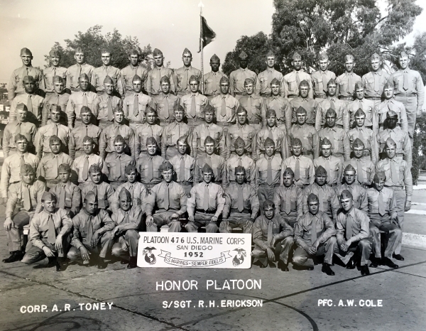 1952,MCRD San Diego,Platoon 476