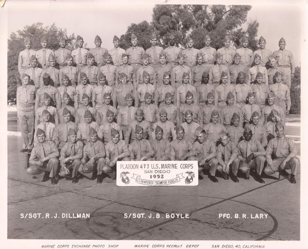 1952,MCRD San Diego,Platoon 477