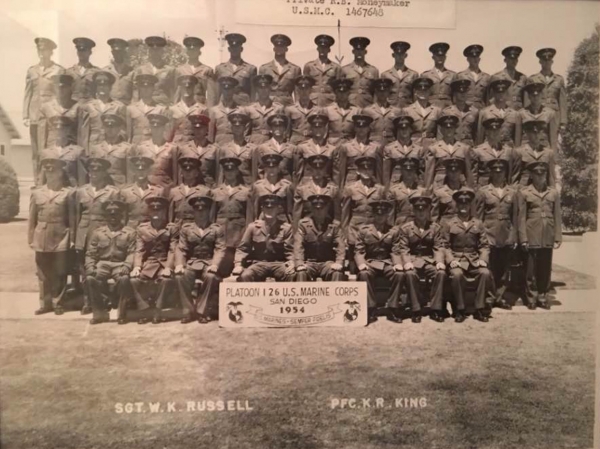 1954,MCRD San Diego,Platoon 126