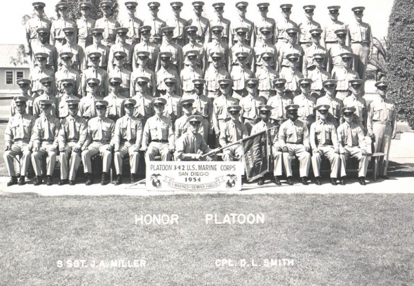 1954,MCRD San Diego,Platoon 342