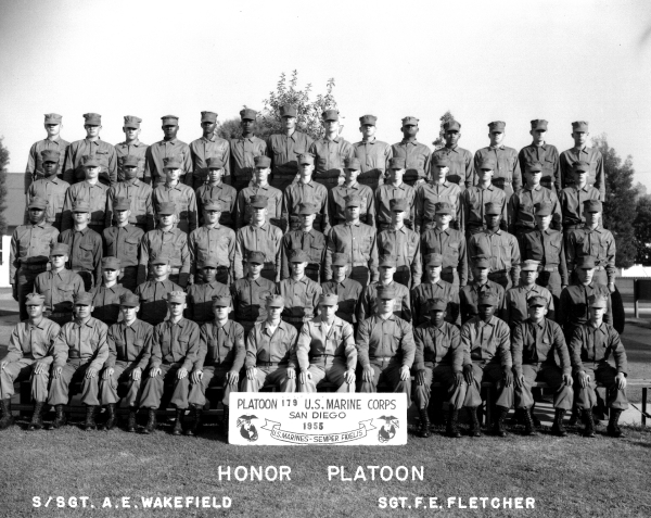 1955,MCRD,San Diego,Platoon 179