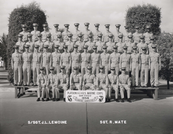 1956,MCRD San Diego,Platoon 3018