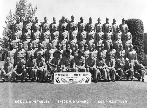 1957,MCRD San Diego,Platoon 143