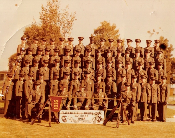 1958,MCRD San Diego,Platoon 1016