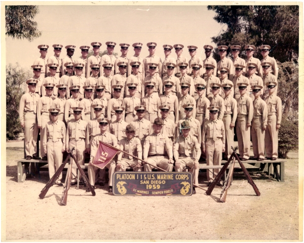 1959, MCRD San Diego, Platoon 115