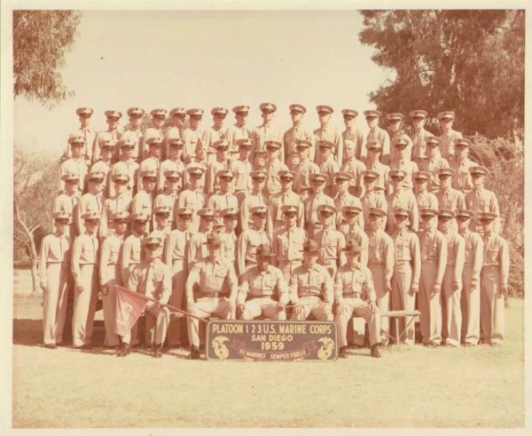 1959,MCRD San Diego,Platoon 123