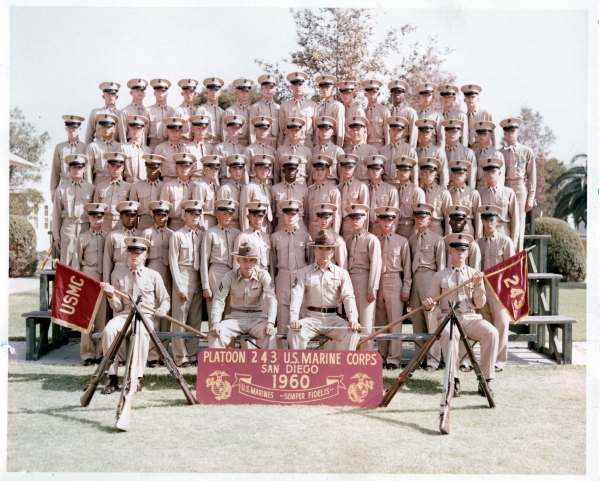 1960, MCRD San Diego, Platoon 243